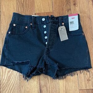 Levi's 501 sz 26 Women's Dark Denim Jean Shorts